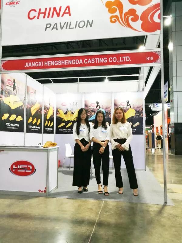 Laatste bedrijfscasus over September 2018 Tentoonstelling van de Bouwmachines van ASEAN van Thailand de Internationale