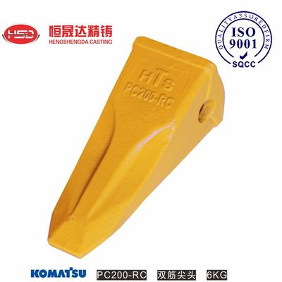 PC200 19570RC 19570 19570SK 19570TL Excavator durable Bucket Teeth For Komatsu