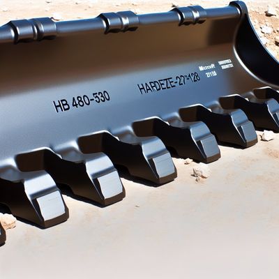 HB 480-530 Hardness Excavator Bucket Teeth with Standard Width and 2713-1218 Adapter for Heavy-Duty Excavation Applications