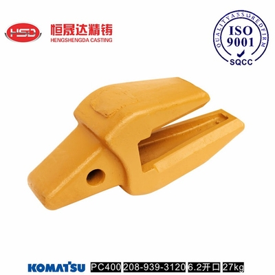 PC400 208-939-3120 PC500 Adapter voor graafmachines 52HRC Houten behuizing
