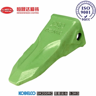 SK200 SK200RC SK60 SK60RC Graafmachine Bucket Teeth Rib-versterkte structuur
