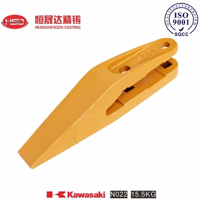 N022 Kawasaki Graafmachine-laders Tanden Dubbele hardheid Zones Hard Rand Stoere basis