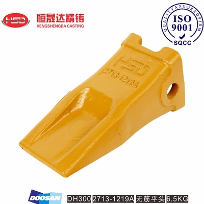 DH300 2713-1219RC 2713-1219 DOOSAN Bucket Teeth Goede warmteverwijderingsprestaties
